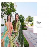 Belliza Zubiya Wholesale Pure Cotton With Full Front Embroidery Work Dress Material