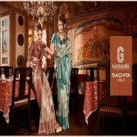 Geetanshi Sachita Vol-2 Wholesale Softy Nylon Function Wear Sarees