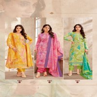 Suryajyoti Prachi Vol-1 Wholesale Jaam Satin And Neck Embroidery Dress Material