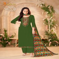 JAIMALA BY ALOK SUIT NIGAAR 29 FANCY RAYON HIT DESIGN EMBROIDERY DIAMOND WORK SALWAR SUIT