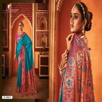 GEETANSHI KOYARI SILK 1948 COLOURS ADORABLE FANCY BANARASI SILK SIROSKI WORK SAREE