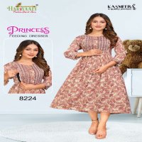 HARIYAALI PRINCESS VOL 2 FANCY RAYON CAPSUAL COMFY WEAR FULL STITCH FEEDING TOP COMBO SET