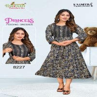 HARIYAALI PRINCESS VOL 2 FANCY RAYON CAPSUAL COMFY WEAR FULL STITCH FEEDING TOP COMBO SET