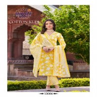 RADHIKA LIFESTYLE COTTON KUDI VOL 13 READYMADE EMBELLISHED DESIGN BIG SIZE SALWAR SUIT