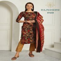 Rajnandini Vamika Wholesale Indo Cotton 3 Piece Salwar Suits