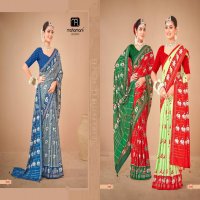 Mahamani Rucha Wholesale Dolla Foil Print Sarees