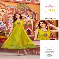 Aanchi Litchi Wholesale Handwork Anarkali Kurtis