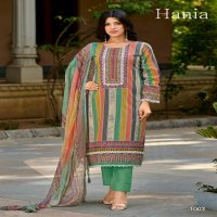 Kilory Hania Wholesale Pure Lawn Cotton With Fancy Lace Salwar Suits