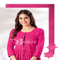 Bonie Aanchal Vol-3 Wholesale Anarkali Concept Kurtis Collection