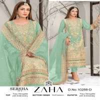 Zaha Sersha Vol-6 10288 Colour Wholesale Indian Pakistani Suits