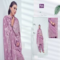 Fida Nyura Wholesale Pure Cotton With Embroidery Dress Material
