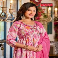 Taniksh Samta Vol-3 Wholesale Capsule Rayon Print Kurti With Pant And Dupatta