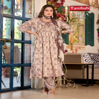 Taniksh Samta Vol-3 Wholesale Capsule Rayon Print Kurti With Pant And Dupatta