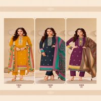Suryajyoti Pallavi Vol-1 Wholesale Jaam Satin With Work Dress Material