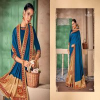 KALISTA PRESENTS BIG BOSS FANCY VICHITRA PRETTY LOOK SAREE WITH BLOUSE SUPPLIER