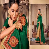 KALISTA PRESENTS BIG BOSS FANCY VICHITRA PRETTY LOOK SAREE WITH BLOUSE SUPPLIER