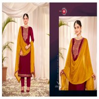 HETVI BY TRIPLE AAA 11591-11596 FANCY JAM COTTON STYLISH SALWAR KAMEEZ MATERIAL