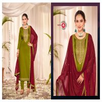 HETVI BY TRIPLE AAA 11591-11596 FANCY JAM COTTON STYLISH SALWAR KAMEEZ MATERIAL