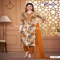 BONIE KIYARA VOL 5 LAUNCH RAYON PRINTS FULL STITCH CLASSY LOOK SALWAR KAMEEZ