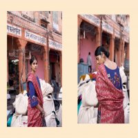 Ressa Gulabi Nagari Wholesale Dolphin Wholesale Exclusive Sarees