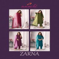 Aanchi Zarna Wholesale Readymade Three Piece Salwar Suits