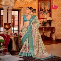 MORPANKH BY APPLE MANIPURI TEMPLE PATTA NEW FASHIONABLE SAREE WHOLESALER