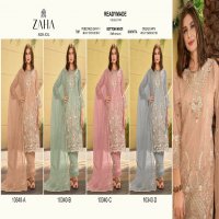 Zaha 10340 Colour Wholesale Readymade Pakistani Salwar Suits