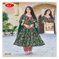 NAVKAR CREATION KASHISH VOL 3 FULLSTITCH ALIYA CUT KURTI PANT DUPATTA