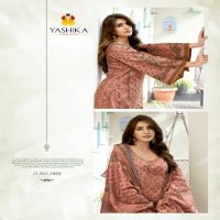 Yashika Nayra A Wholesale Neck Embroidery Work Dress Material