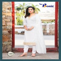 Bonie Kashvi Wholesale 3 Piece Kurti With Pant And Dupatta