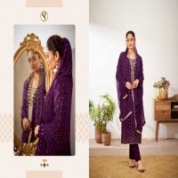 SWEETY FASHION SALSA FULLY STITCH RAYON EMBROIDERY WORK FESTIVE TOP PANT DUPATTA COLLECTION