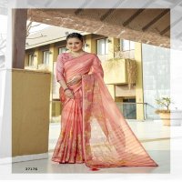 Vallabhi Praniti Wholesale Georgette Fabric Ethnic Indian Sarees