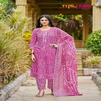 TIPS AND TOPS SUMMER FASHION VOL 6 FANCY WEAR READYMADE COTTON PRINT SALWAR SUIT