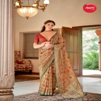 Apple Gruham Vol-1 Wholesale Pure Banarasi Zari Silk Sarees