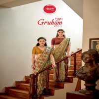 Apple Gruham Vol-1 Wholesale Pure Banarasi Zari Silk Sarees