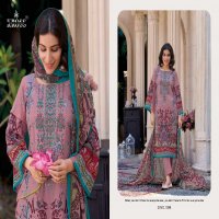 Kross Kulture Naira Wholesale Karachi Print With Embroidery Work Dress Material