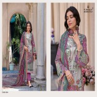 Kross Kulture Naira Wholesale Karachi Print With Embroidery Work Dress Material