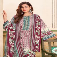 Vandana Karachi Express Vol-4 Soft Cotton Swarovski Work Dress Material