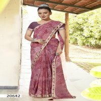 Vallabhi Siwi Vol-4 Wholesale Georgette Fabrics Ethnic Sarees