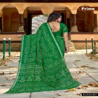 Prima D.no 1 To 24 Wholesale Fabulous Bandhani Collection Sarees