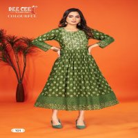 Dee Cee Colourful Wholesale Anarkali Concept Kurtis Catalog