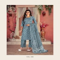 Krishna Trendz Sumer Cotton Vol-1 Wholesale Readymade 3 Piece Salwar Suits