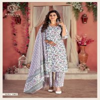 Krishna Trendz Sumer Cotton Vol-1 Wholesale Readymade 3 Piece Salwar Suits