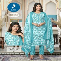 CELEBRATION VOL 3 BY KAYA READYMADE TRADITIONAL WEAR 3 PIECE STRAIGHT CUT BIG SIZE SALWAR SUIT