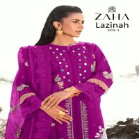 Zaha Lazinah Vol-1 Wholesale Indian Pakistani Salwar Suits