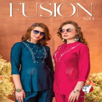 Anju Fusion Vol-4 Wholesale Indo-Western Cord Set Collection