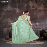 Jayshree D.no 2265A To 2265D Wholesale Organza Net Function Wear Sarees