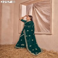 Jayshree D.no 2257A To 2257C Wholesale Samundar Chiffon Function Wear Sarees