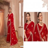 Jayshree D.no 2257A To 2257C Wholesale Samundar Chiffon Function Wear Sarees