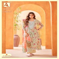 ALOK SUIT FULKARI NEW LAUNCH BEAUTIFUL WEAR UNSTITCH COTTON SALWAR KAMEEZ